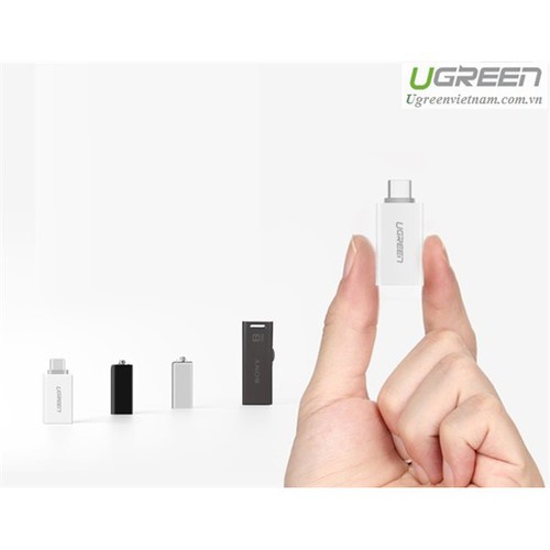 Đầu Chuyển Đổi USB Type-C Sang USB 3.0 Ugreen 30155 - Hàng Chính Hãng BH 18 Tháng