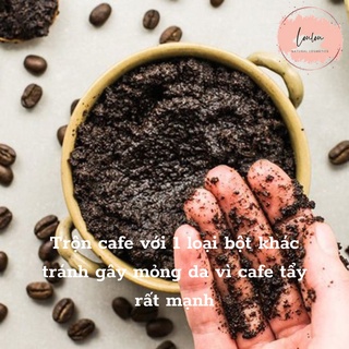 100Gr Bột Cà Phê nguyên chất Organic - Bột handmade