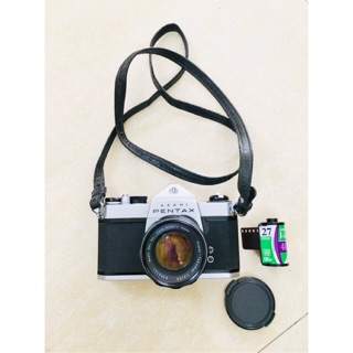 Máy ảnh film Pentax SP500 + lens Super Takumar 55mm f2 bản Cam, ngàm M42