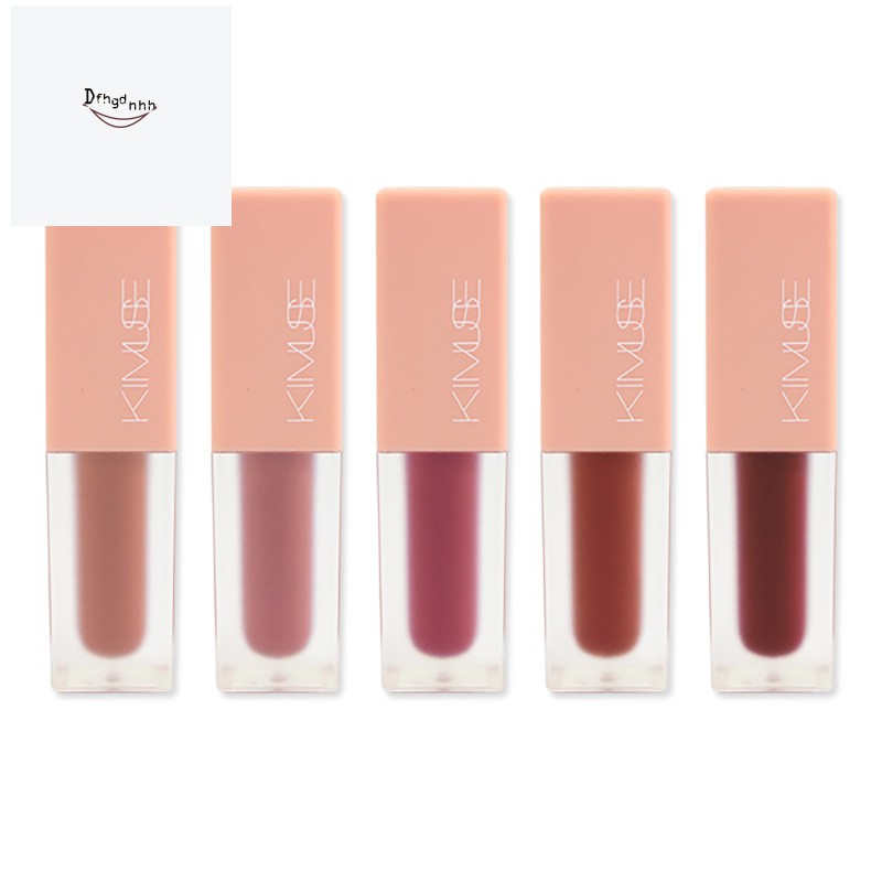 VEET (Hàng Mới Về) Set 5 Thỏi Son Kem Kimuse Tông Lì Chống Nước Lâu Trôi