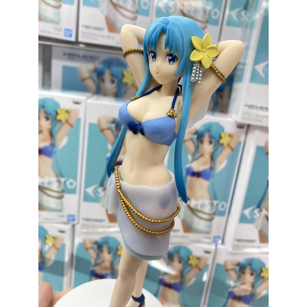 Mô hình chính hãng ASUNA phiên bản Swimsuit - Sword Art Online: Jewelry Materials  - Hãng BANPRESTO
