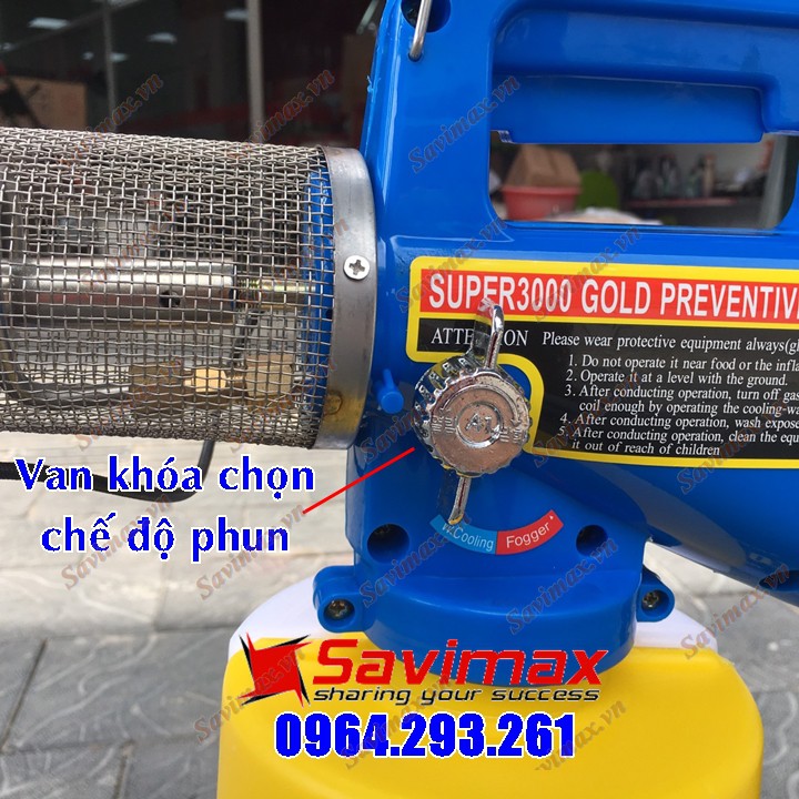 Máy phun th.uốc dạng khói mini phòng và trị bệnh trên hoa lan | BigBuy360 - bigbuy360.vn