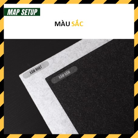 Miếng Lót Chuột thảm nỉ cỡ lớnTrải Bàn Làm Việc Cực Sang Trọng Pad Chuột Lớn Bằng Nỉ  và  chống trượt