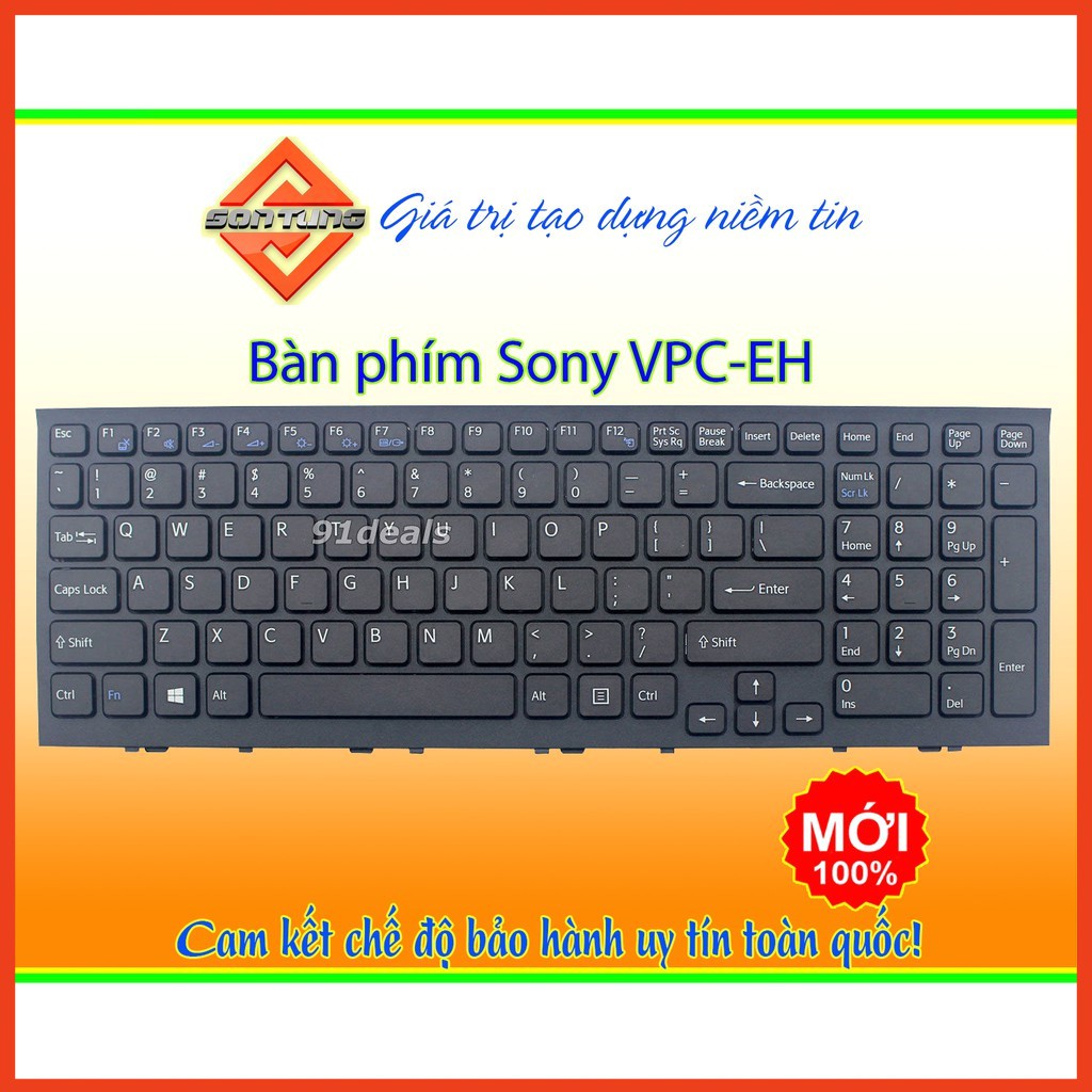 [NEW]Bàn Phím Laptop Sony Vaio EH VPCEH VPC-EH VPC EH Series