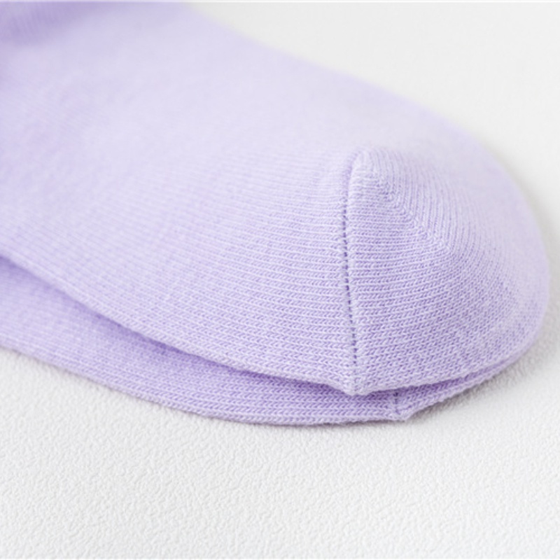 Tất cotton Phối Ren Màu Sắc Xinh Xắn Cho Bé Gái