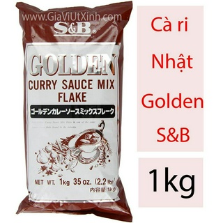 [CHÍNH HÃNG] CÀ RI NHẬT BẢN GOLDEN S&B 1KG - JAPAN CURRY SAUCE MIX FLAKE