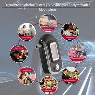 [ HÀNG HÀN ] - Máy Đo Nồng Độ Cồn Alcohol Tester AT6000