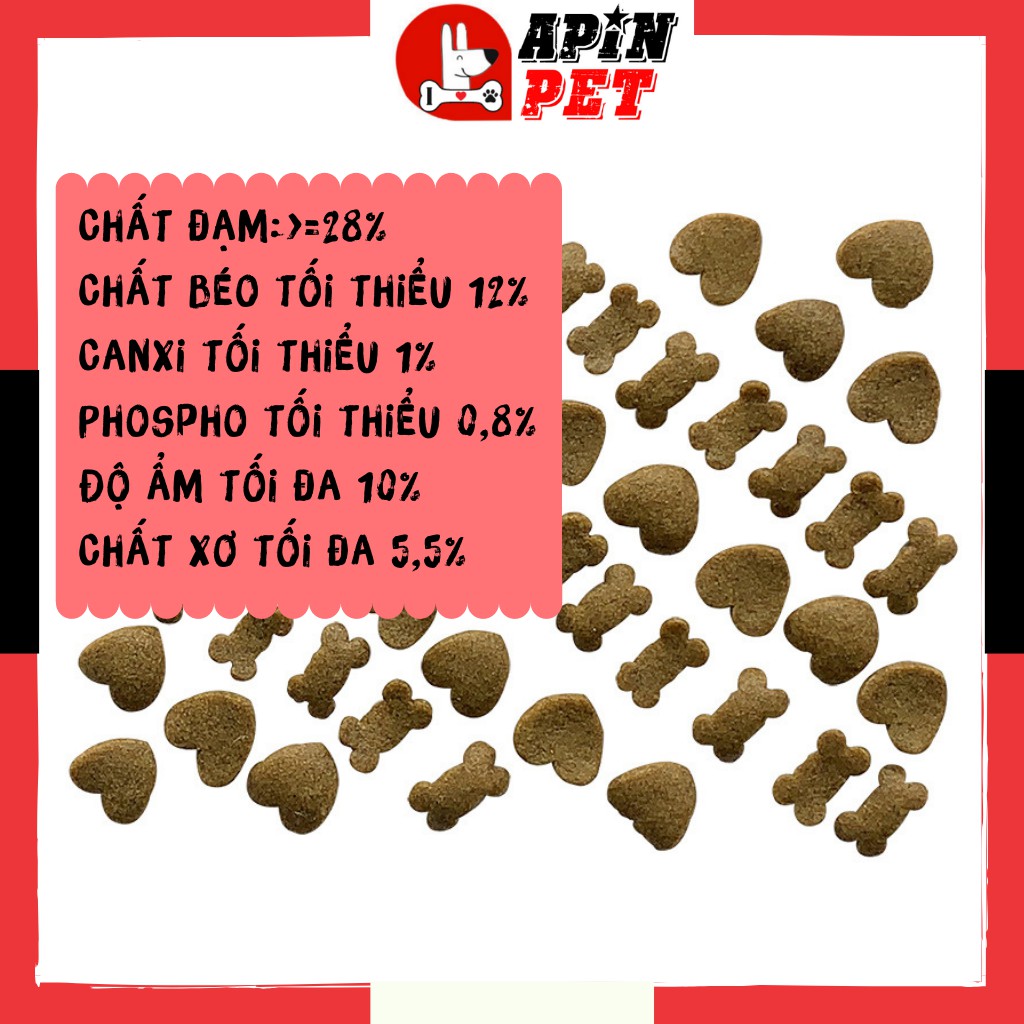 [Mã 44FMCGSALE1 giảm 10% đơn 250K] Đồ Ăn Cho Chó Poodle Thức Ăn Hạt Dòn Thơm Ngon-Shop Apin Pet