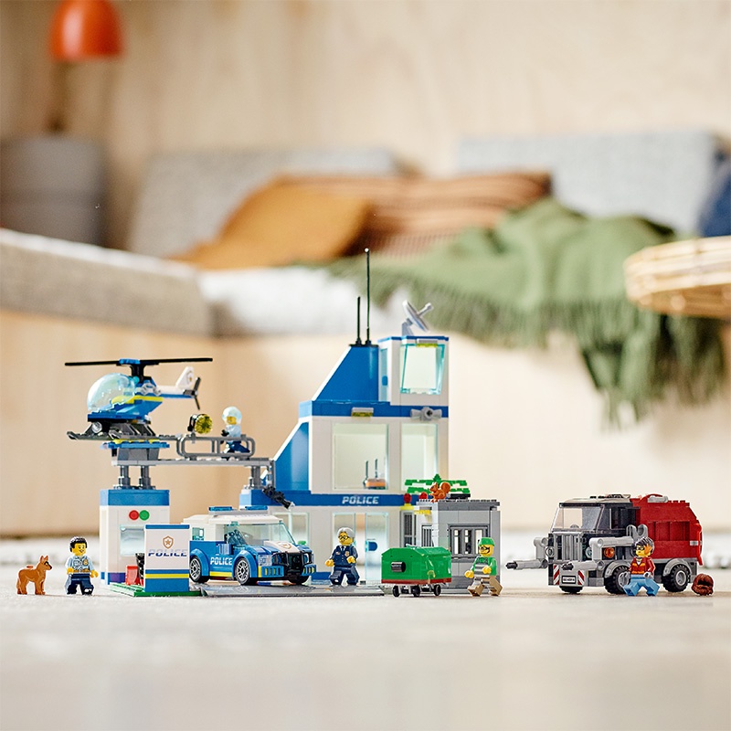 Đồ Chơi LEGO CITY Trạm Cảnh Sát Thành Phố Lego City 60316