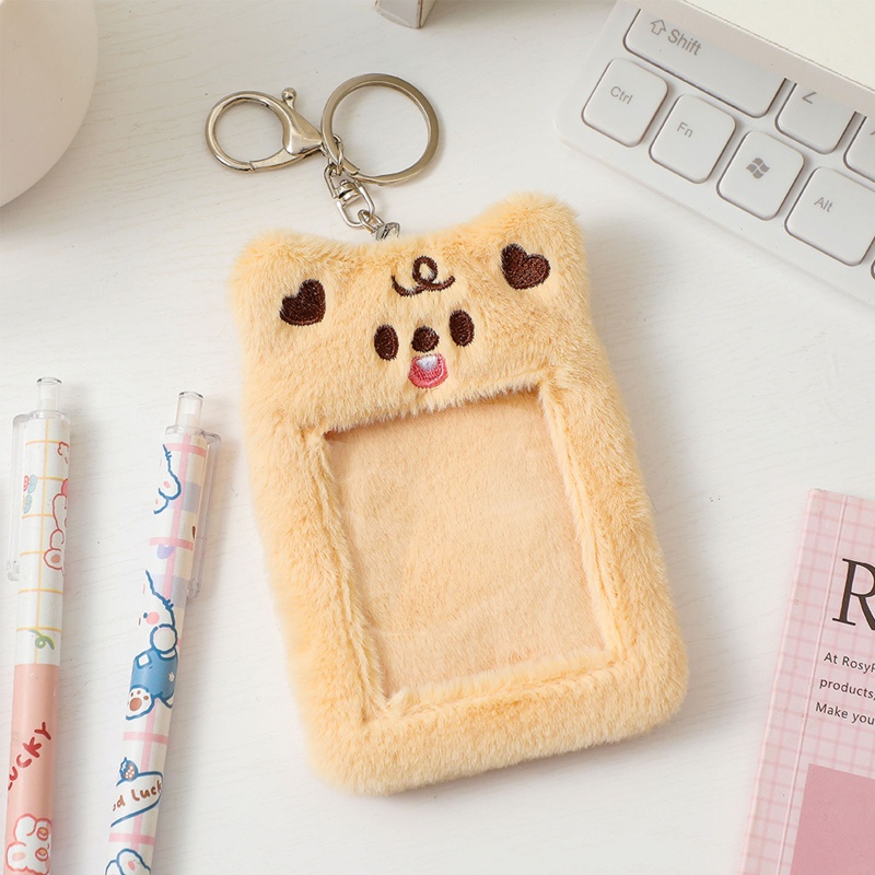 Móc Chìa Khóa / Thẻ ID Trong Suốt Hình Thần Tượng Kpop Dễ Thương