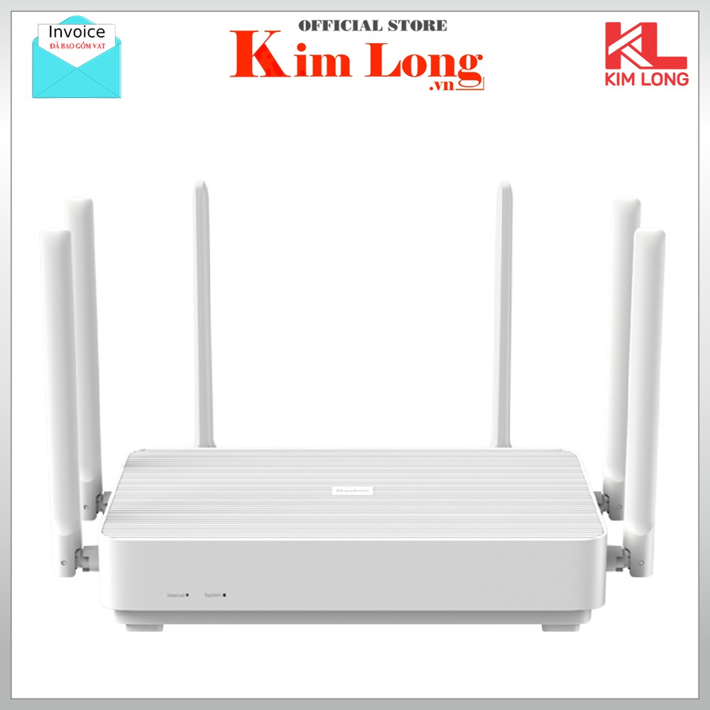 [BH 12Tháng, Bản Quốc Tế] Router Wifi Xiaomi Mi Router AX1800 5 Core, Fast WiFi 6, 256 MB Mesh networking (DVB4258GL)