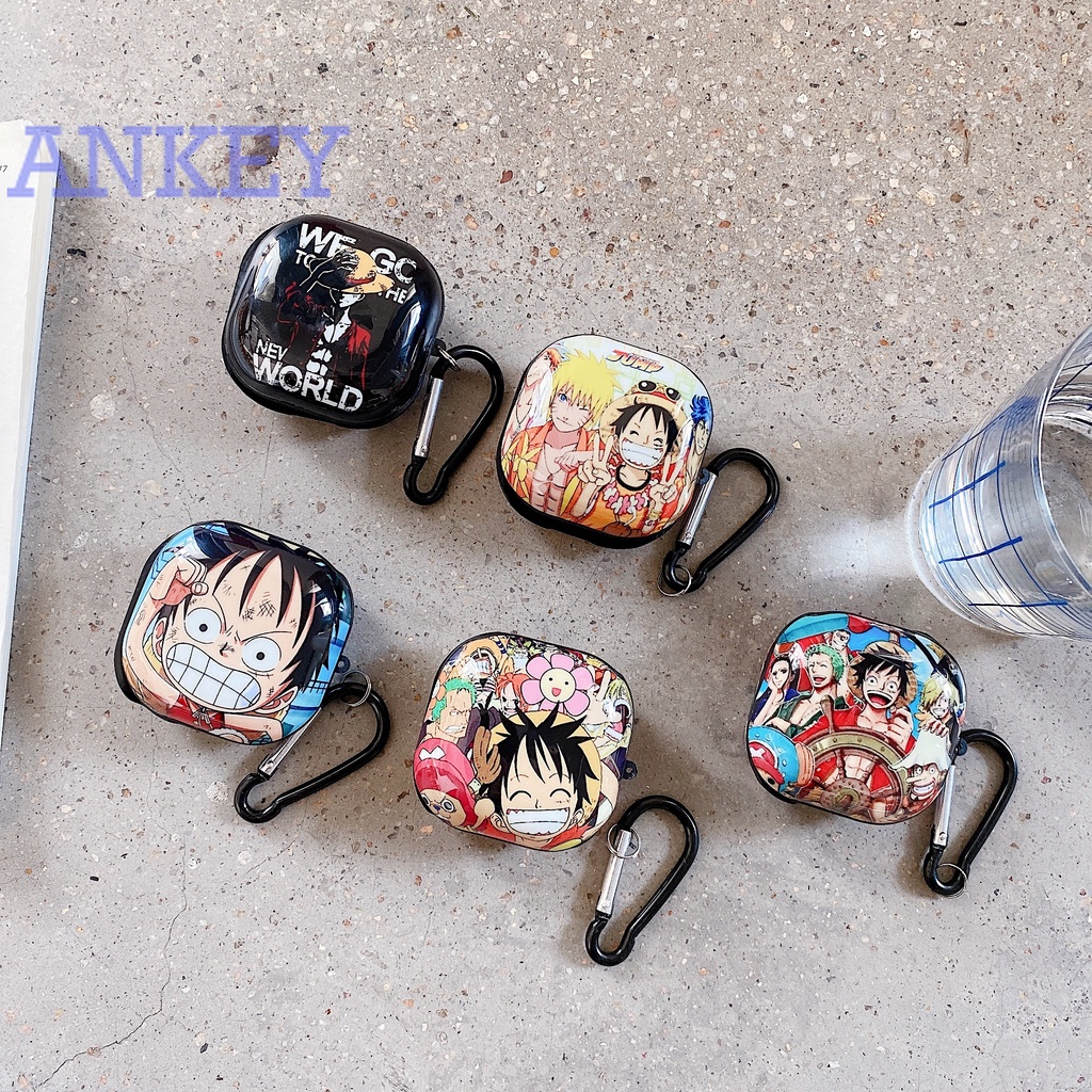 Samsung Galaxy Buds 2 / Buds Pro / Buds Live Case Vỏ Bảo Vệ Hộp Sạc Tai Nghe Bằng Silicon Mềm Chống Sốc Chống Thấm Nước Hình Luffy