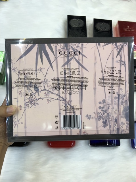 Set Nước Hoa Nữ Gucci Bamboo 75ml . Chính Hãng 2020 !