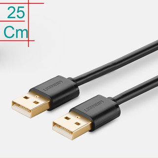 Cáp USB 2 đầu dương 25cm UGREEN 10307
