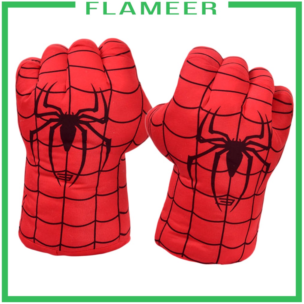 [FLAMEER] Soft Cartoon Boxing Gloves For Kids And Adults Plush Toy Gloves