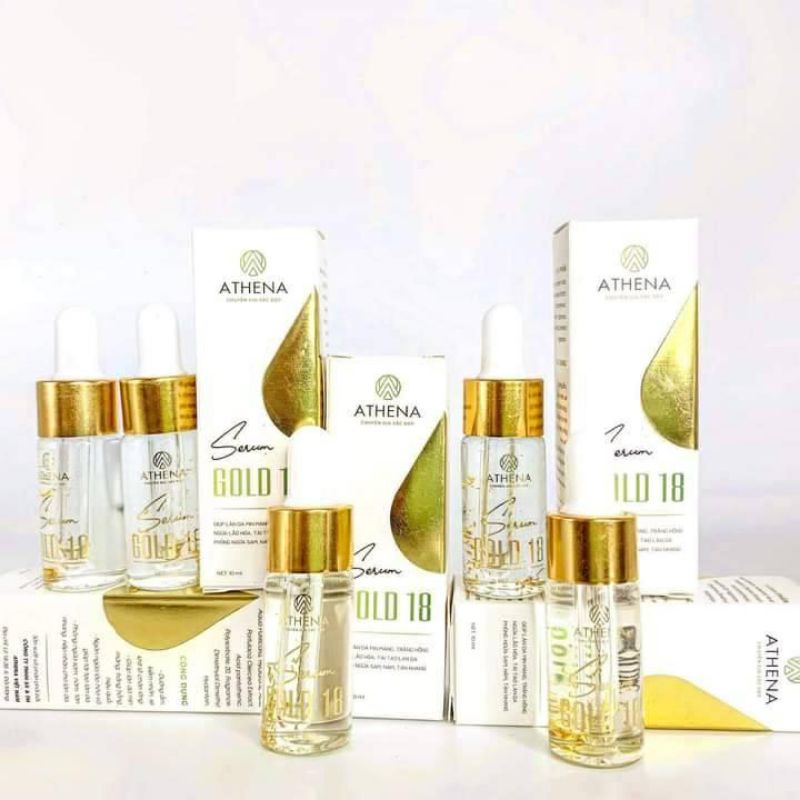 Serum Gold 18 Athena (HÀNG CHUẨN) dùng là thích