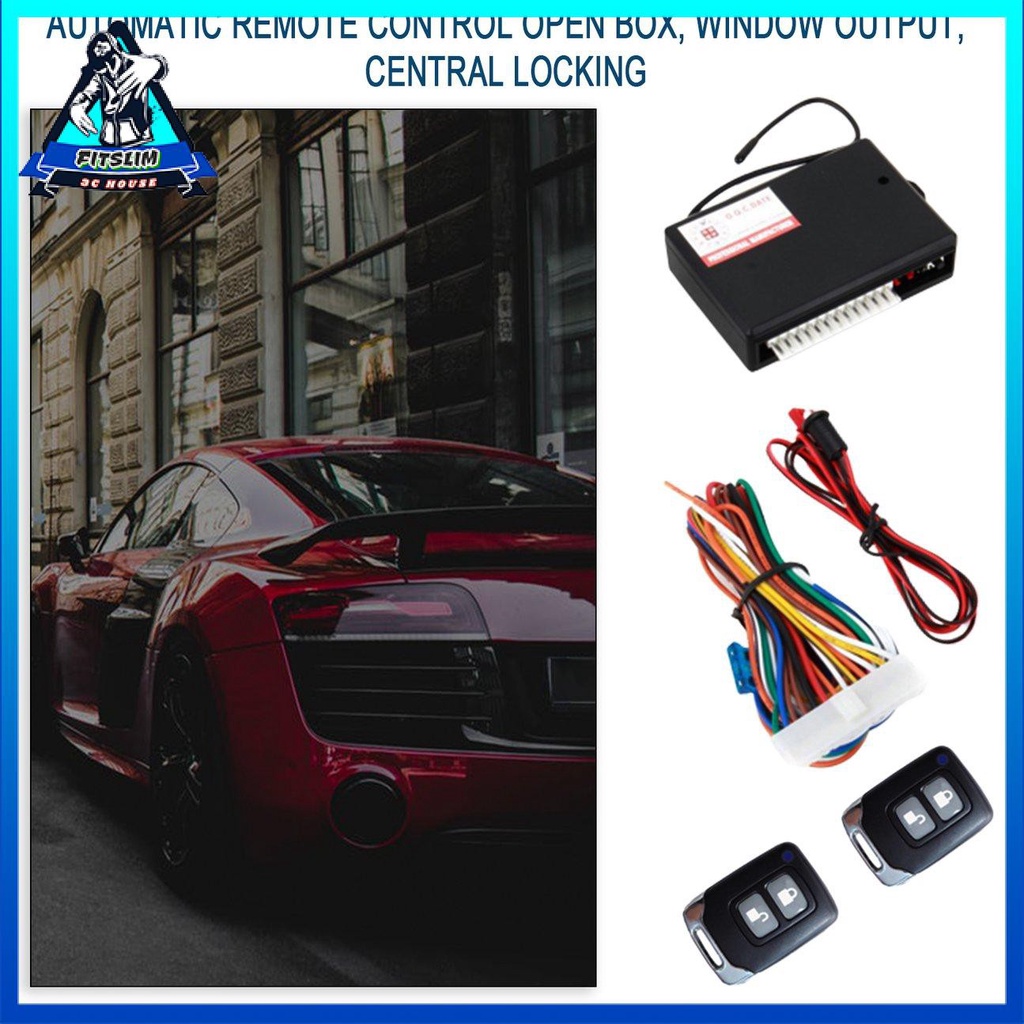 Khóa cửa ô tô đa năng 12V Hệ thống ra vào không cần chìa khóa Xe tự động điều khiển từ xa