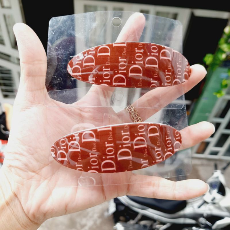 Kẹp bầu phía sau chenel kẹp nhỏ 7cm