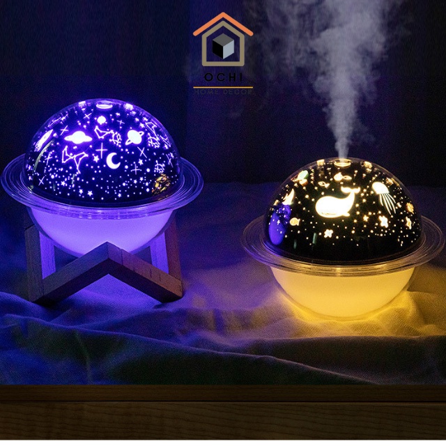 [HÀNG LOẠI 1] Đèn Xông Tinh Dầu Toả Hương Khử Mùi, Máy Phun Sương Tạo Độ Ẩm Hành Tinh