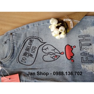 (Xả lẻ size/màu) Chân váy jean ngắn