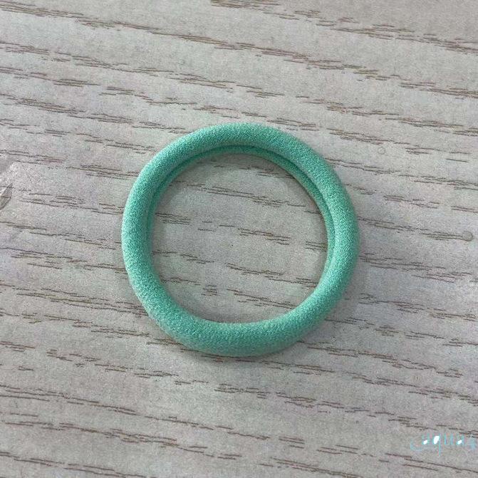 Dây buộc tóc co giãn đàn hồi màu kẹo ngọt không đường may thời trang cho nữ