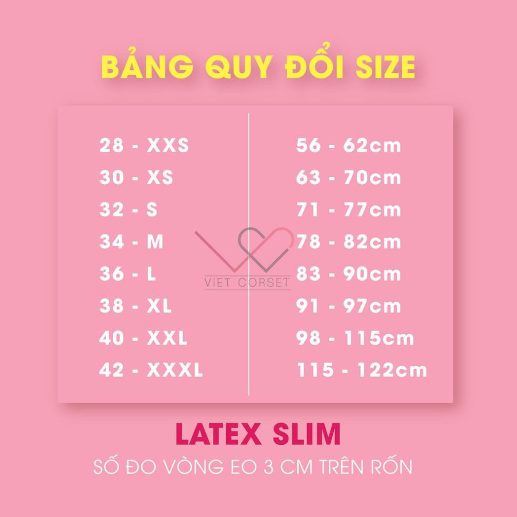 [COMBO] Latex Slim Đai Nịt Bụng Giảm Mỡ và Kem Tan Mỡ Ann Cherry Guarana -Kem mát- BỘ ĐÔI GIẢM EO THẦN TỐC - Việt Coset