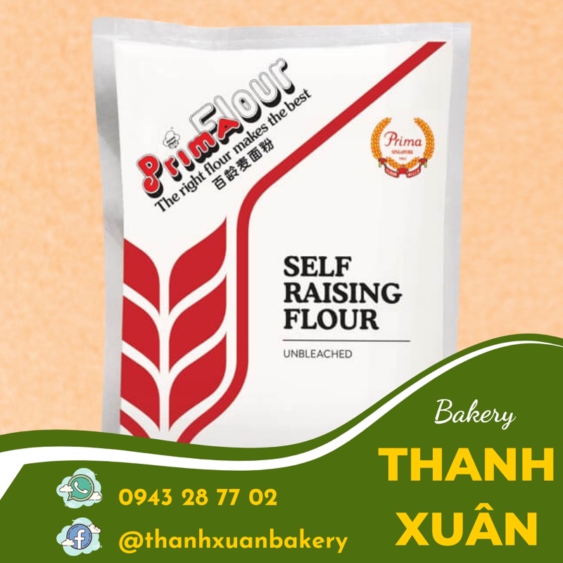 Bột Mì Prima Self Raising Flour (1kg)