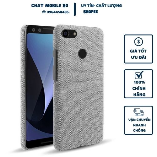 Ốp Lưng Google Pixel Bọc Vải Fabric Cao Cấp Đủ Dòng 3 - 3XL - 3A - 3aXL - 4 - 4XL - 4a5G - 5 - 5a5G 
