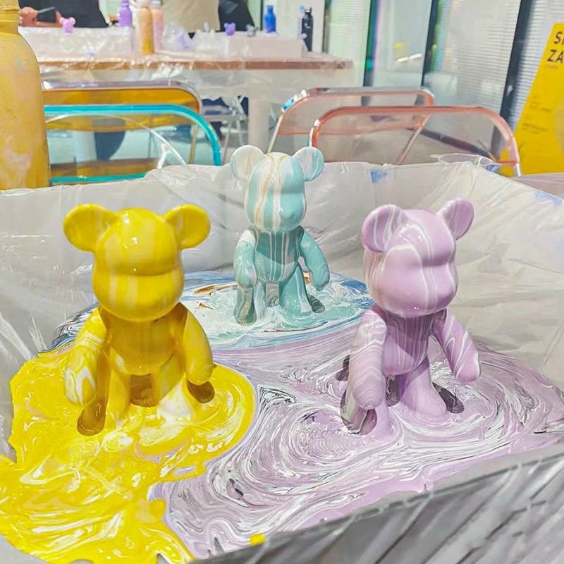 MÓC KHOÁ TỰ SƠN HÌNH GẤU ĐÁNG YÊU