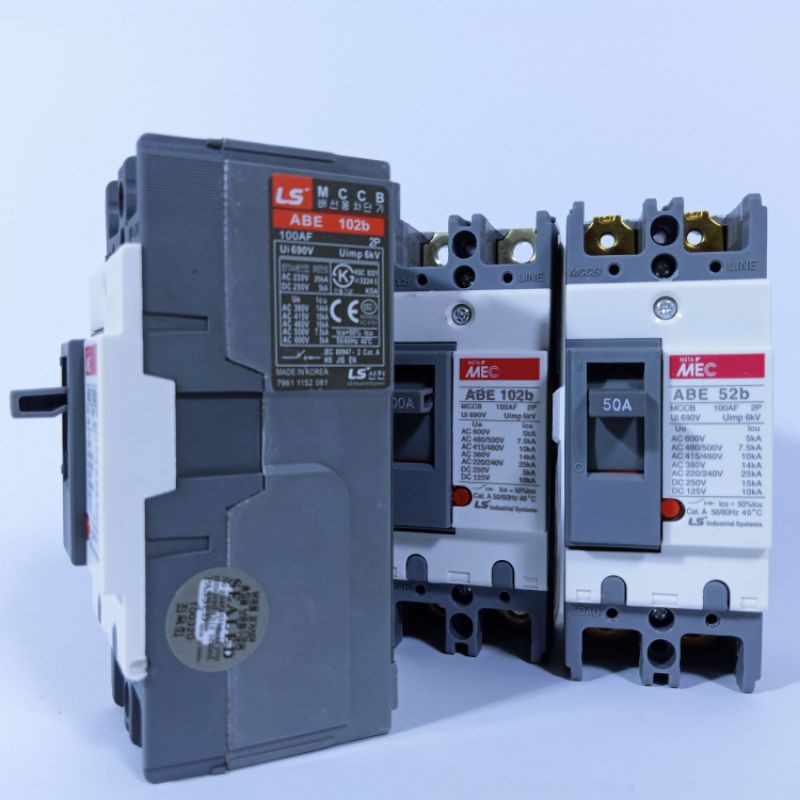 Aptomat 2 Pha LS - MCCB LS MetaMec ABE 20A~100A