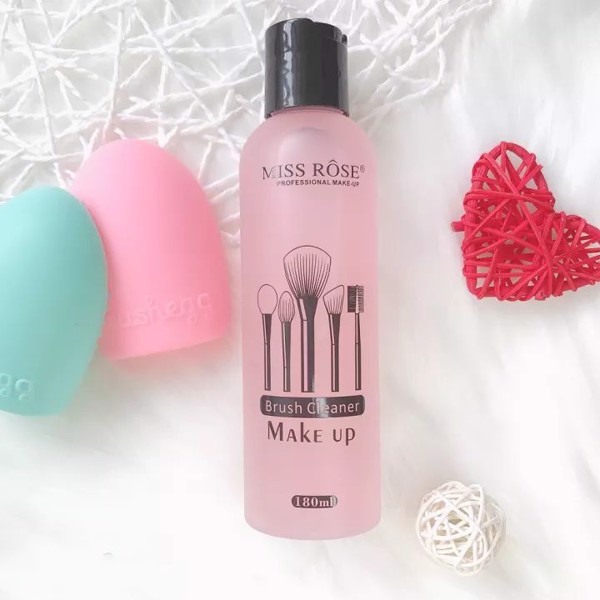 Nước rửa cọ Miss Rose Make up Brush Cleaner siêu sạch