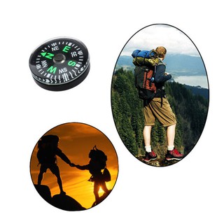 12pcs Portable Mini Precise North Compass Guider for Camping Hike Survival