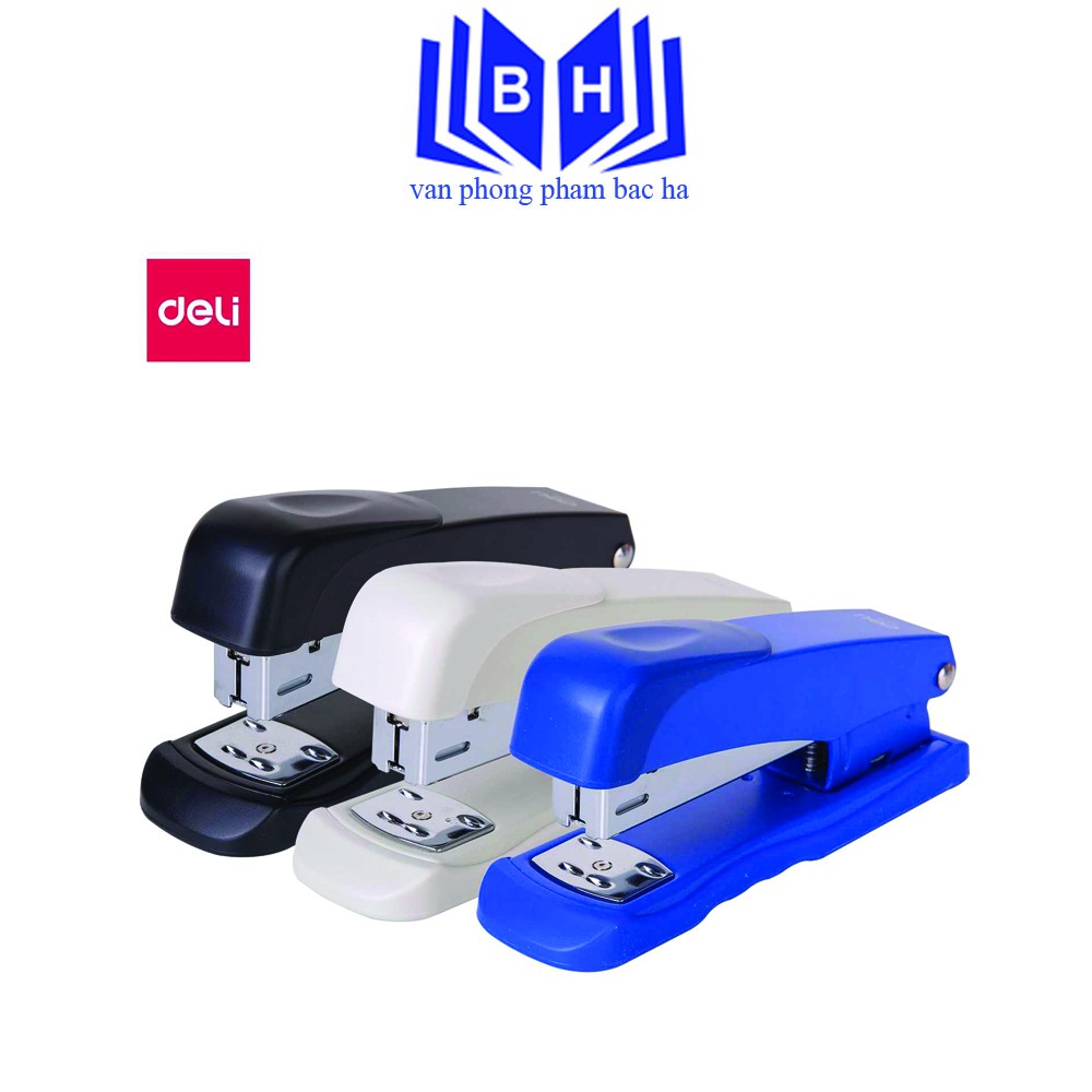 Dập Ghim Deli E0316 Dập Ghim Nhỡ Dập Được 25 Tờ Bóng Đẹp Dùng Để Bấm Kẹp Tài Liệu Cho Văn Phòng Học Sinh