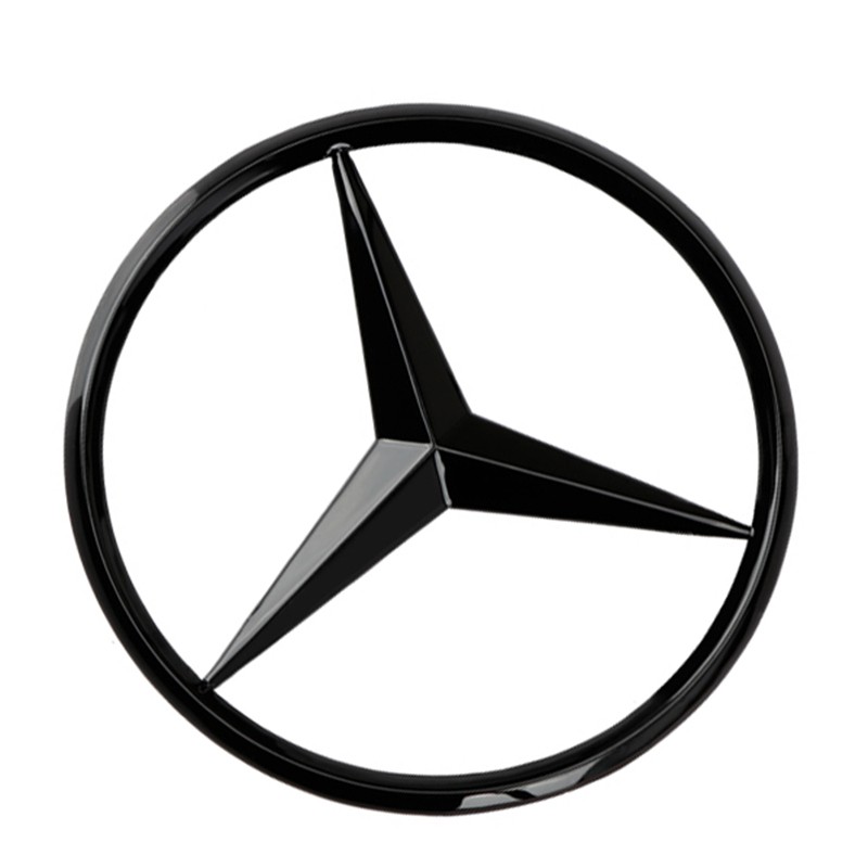 Logo 3 Chân Dán Trang Trí Cốp Xe Mercedes Benz A C E Cla Glc Loại W117 W176 W204 W205 W213 W253