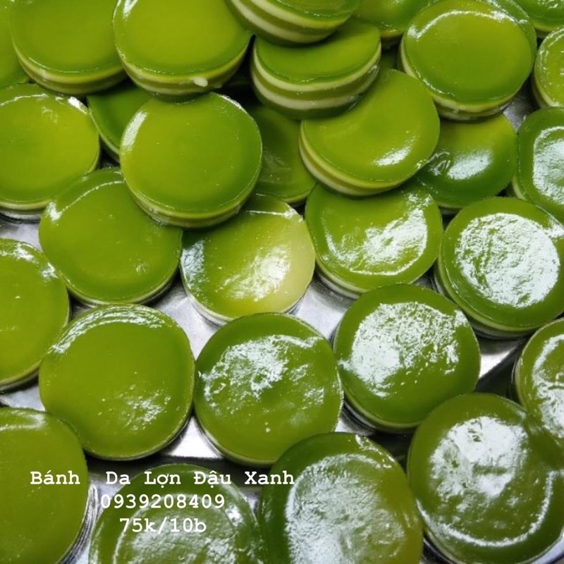 BÁNH DA LỢN ĐẬU XANH /10 Bánh