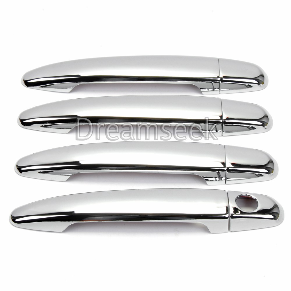 Exterior Door Handle Cover for Toyota Highlander Wish Avalon Camry Sienna Tacoma 4Runner Chrome Molding Trim