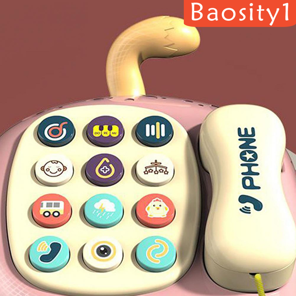 [Baosity1] Đồ Chơi Máy Kể Chuyện Điện Thoại Di Động Đa Năng Quà Tặng Giáo Dục Cho Bé Trai Bé Gái