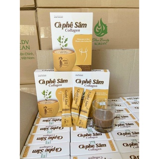 Cà phê Sâm Collagen giảm cân (Hộp 12gói)
