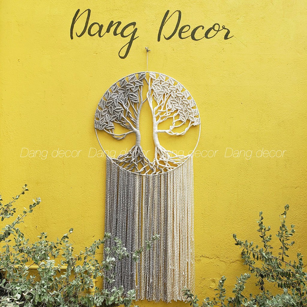 Mành cây "tree of life" trang trí biểu tượng cho sự sinh tồn, may mắn