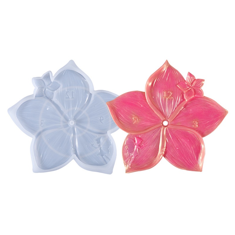Khuôn Silicone Làm Bánh Hình Hoa Không Độc Hại