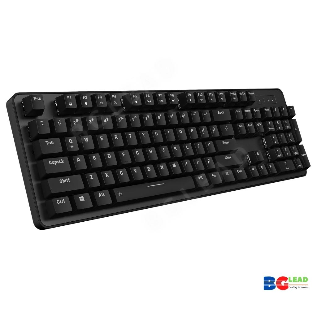 Bàn phím cơ không dây DAREU EK810G Black 104-Keys (Blue| Brown| Red D switch) - White Backlight