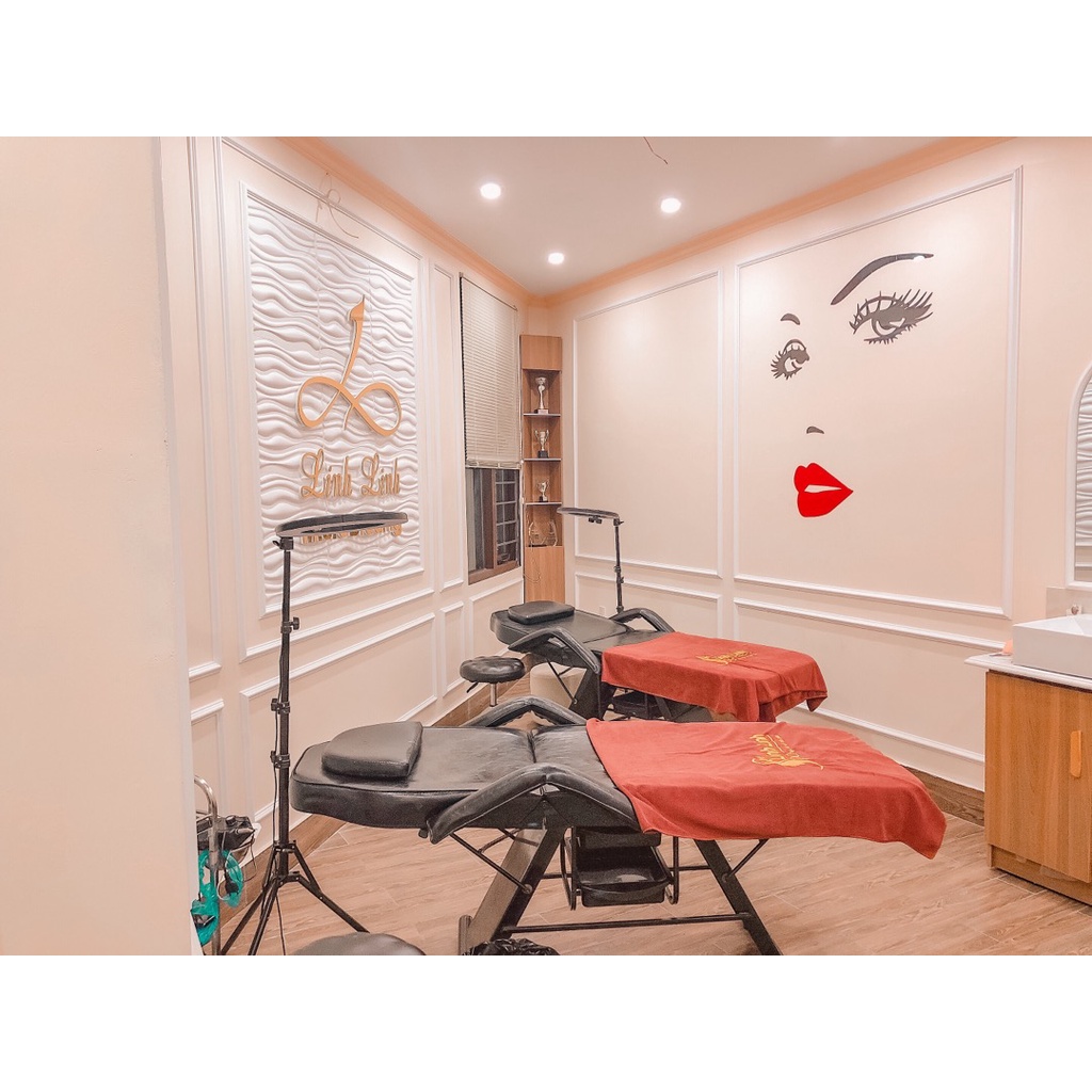 Tranh dán tường mica 3d decor khổ lớn mắt môi mica 3d trang trí spa, phòng ngủ, nail Nhiều Size - EPeBen