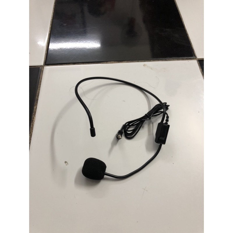 Micro có dây đeo tai cho loa máy Trợ giảng có sẵn