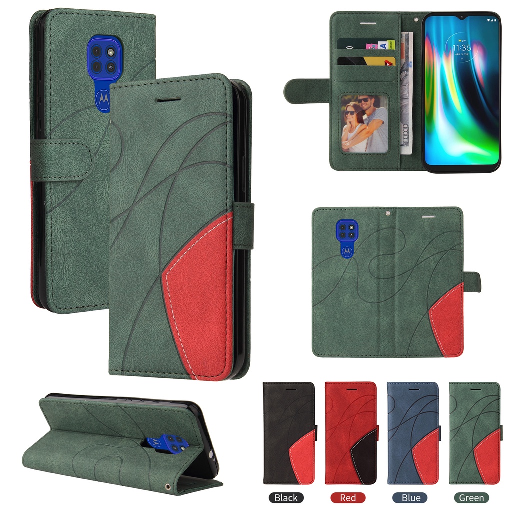 Case for Motorola Moto G9 Play / Moto E7 Plus SS Ốp Ốp Bao Da Điện Thoại Cho