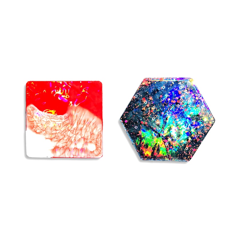 Khuôn Silicone Đổ Epoxy Resin Dùng Làm Đế Lót Ly