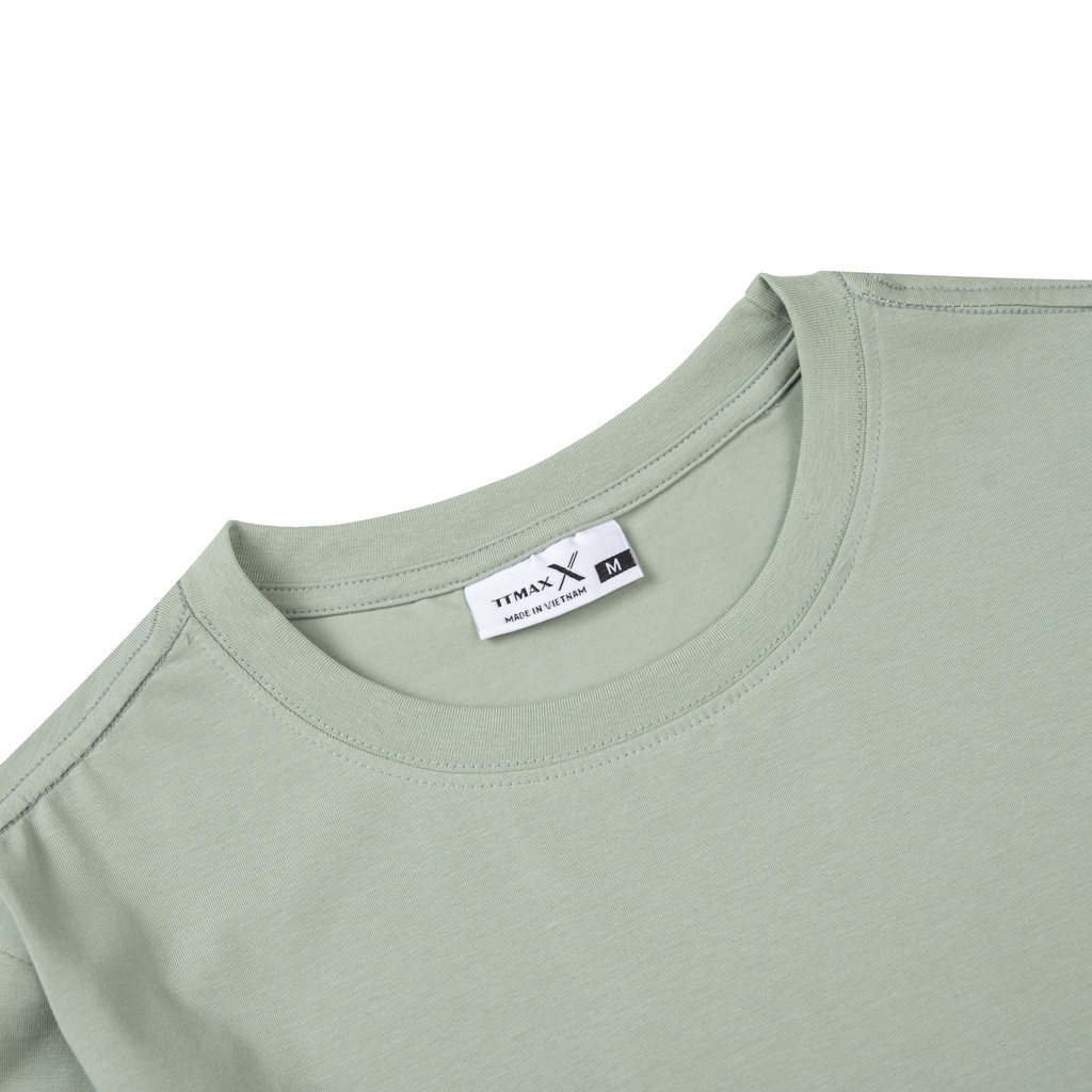 ÁO Thun Nam Cổ Tròn Trơn Vải Cotton Dày Dặn, A000 Co Giãn Thoải Mãi. Thấm Hút Mồ Hôi Cực Tốt