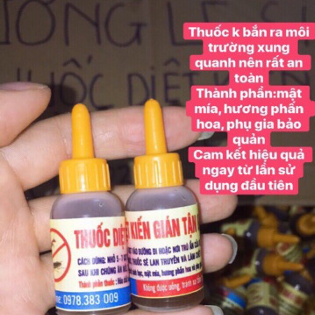 THUÔC DIỆT KIẾN,DIỆT DÁN THẦN THÁNH