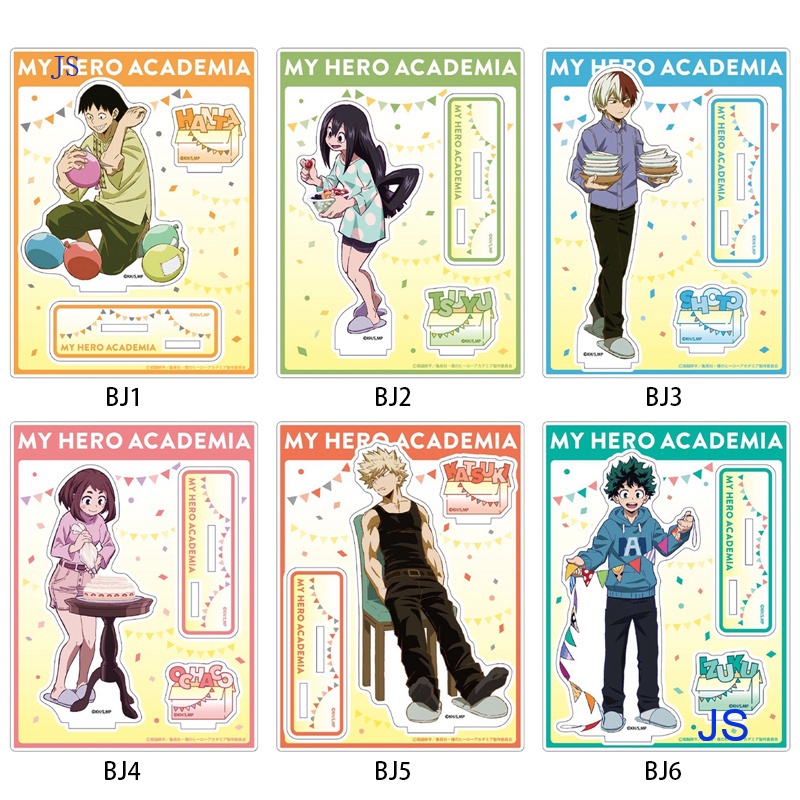Mô Hình Nhân Vật Todoroki Shoto Deku Midoriya Izuku Trang Trí Bàn Làm Việc