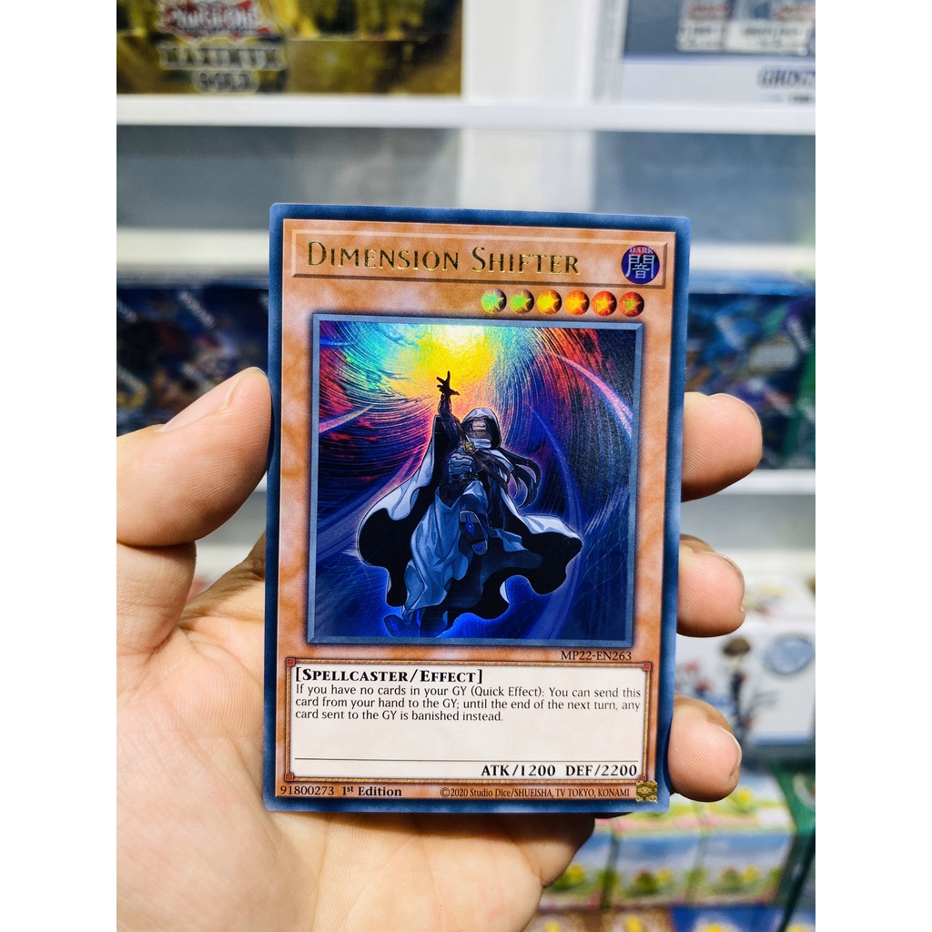 Thẻ Bài YugiOh!Mã MP22-EN263 - Dimension Shifter - Ultra Rare - 1st Edition