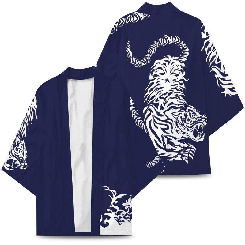 Áo Khoác Kimono In Họa Tiết Tokyo Manji Cho Nữ